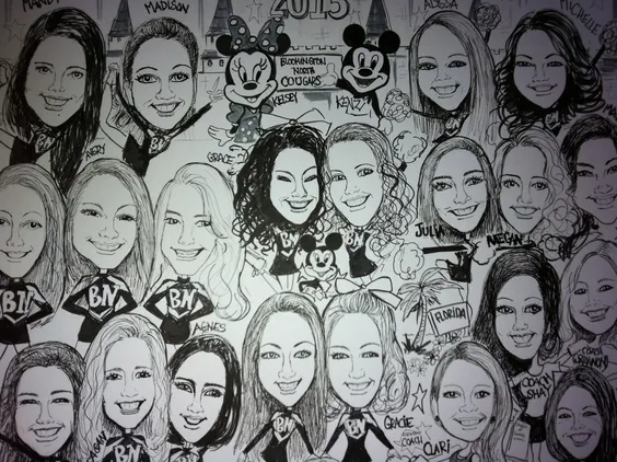 Caricature Artist - Karen Kovich